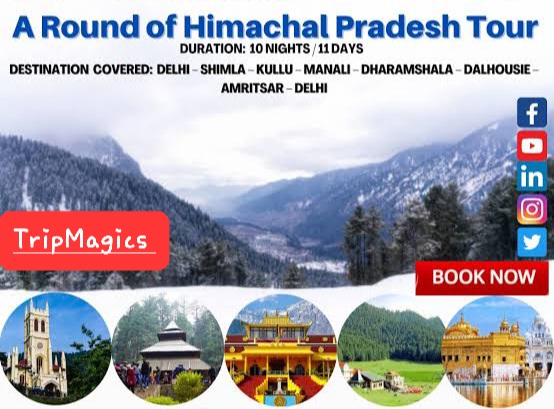 Complete Himachal Tour  10 Nights / 11 Days